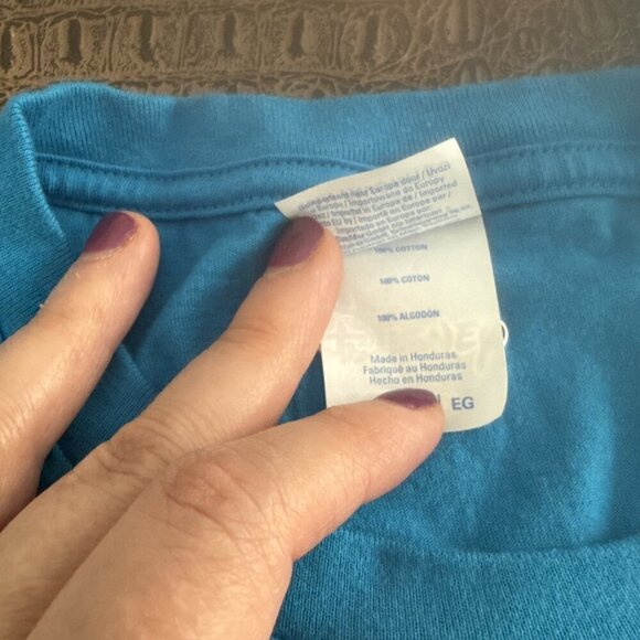 Disney Tigger Graphic Tee Blue XL Men’s Short Sleeve Shirt - Picture 4 of 6